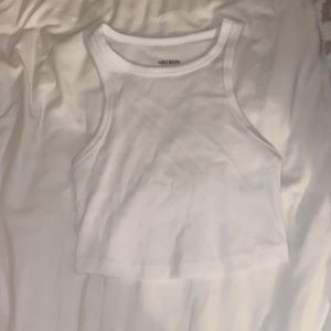 White crop top, Size S